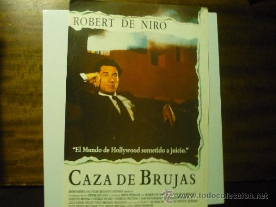 Cine: guia caza de brjas.- robert de niro