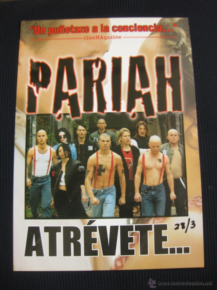 Cine: PARIAH. ATR&Eacute;VETE... GUIA PUBLICITARIA DOBLE DE LA PELICULA.