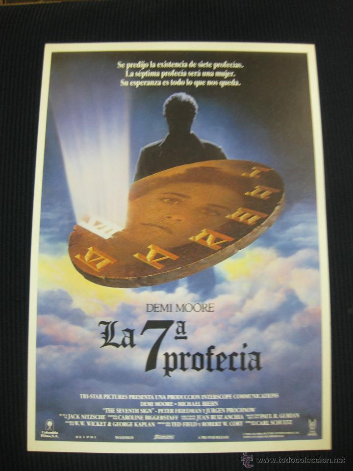 Cin&eacute;ma: LA 7&ordf; PROFECIA. DEMI MOORE... GUIA PUBLICITARIA DE LA PELICULA