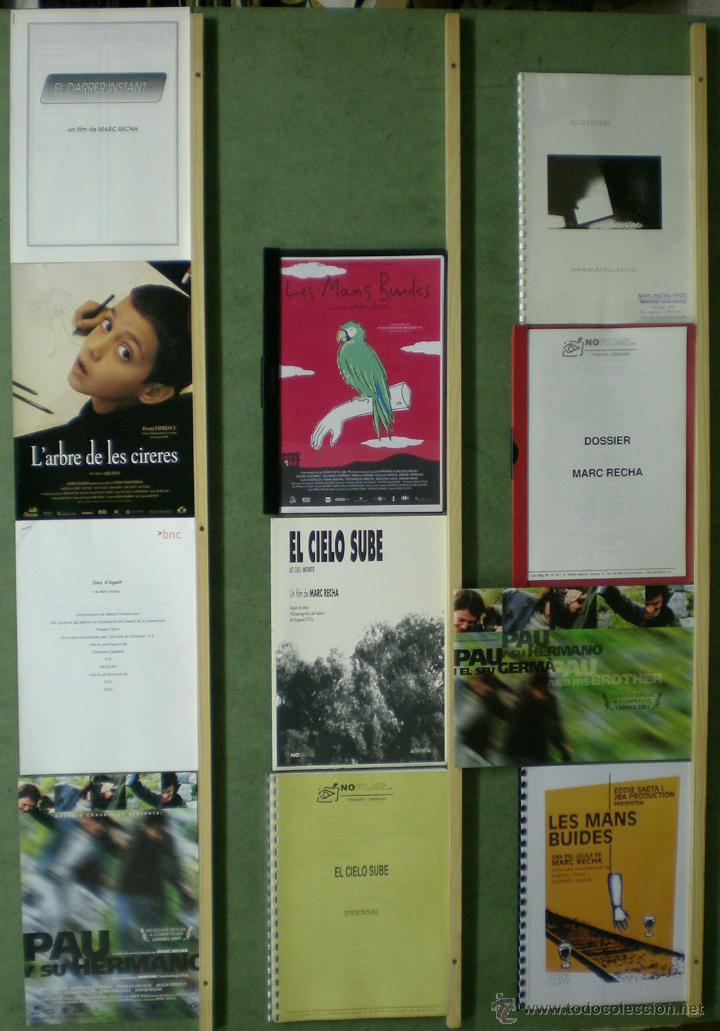 Cine: TQ04 MARC RECHA COLECCION 3 GUIAS ORIGINALES + 1 PRESSBOOK + 6 DOSSIER