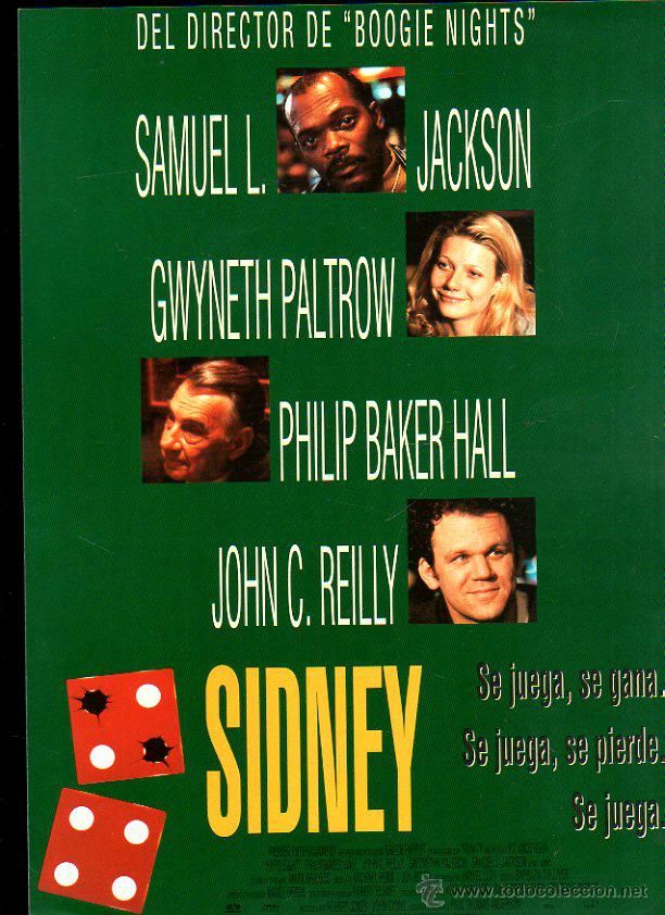 Kino: GUIA PUBLICITARIA DE LA PELICULA SIDNEY. SAMUEL L. JACKSON. GWYNETH PALTROW.
