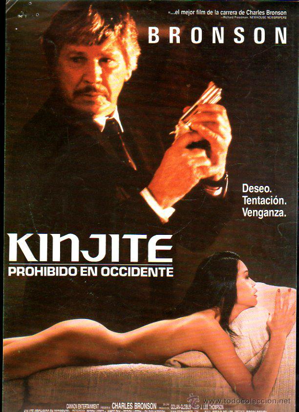 Cinema: GUIA PUBLICITARIA DE LA PELICULA KINJITE. PROHIBIDO EN OCCIDENTE. BRONSON