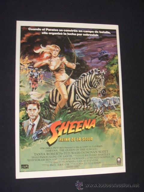 Cinema: SHEENA REINA DE LA SELVA - TANYA ROBERTS - TED WASS -