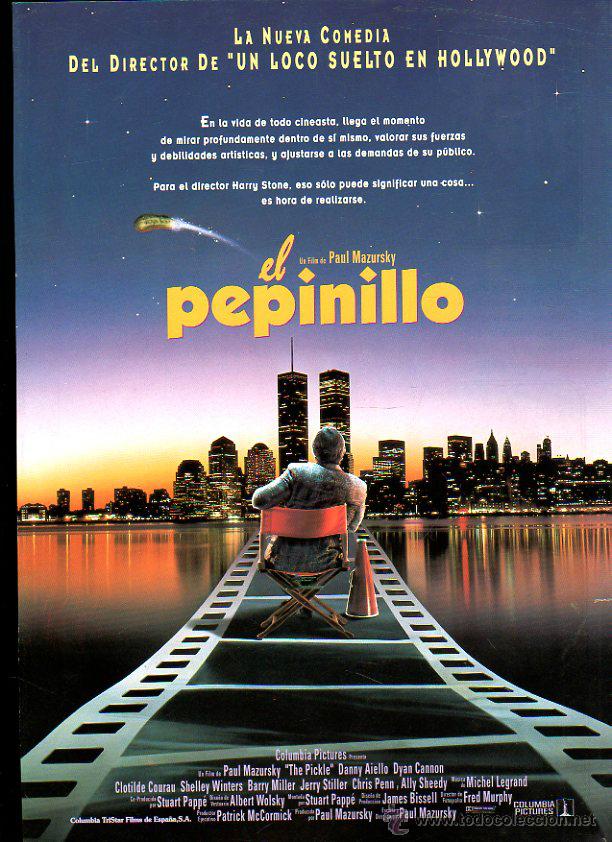 Cinema: GUIA PUBLICITARIA DE CINE DE LA PELICULA EL PEPINILLO. DANNY AIELLO