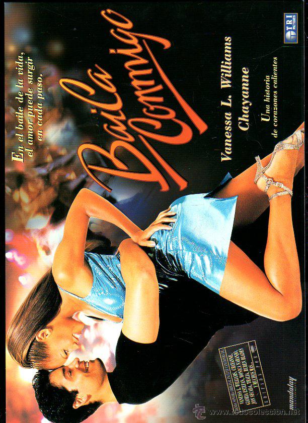 Cine: GUIA PUBLICITARIA DE CINE DE LA PELICULA BAILA CONMIGO. VANESSA L.WILLIAMS. CHAYANNE
