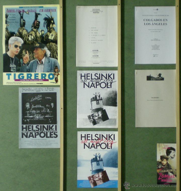 Cinema: TQ32 MIKA KAURISMAKI COLECCION 4 GUIAS ORIGINALES + 4 DOSSIER
