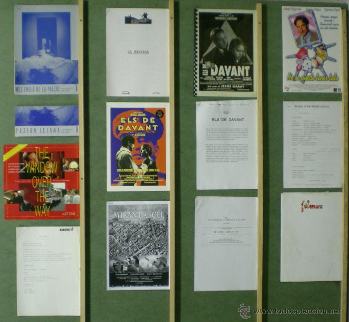 Cinema: TQ35 JESUS GARAY COLECCION 4 GUIAS ORIGINALES + 9 DOSSIERS