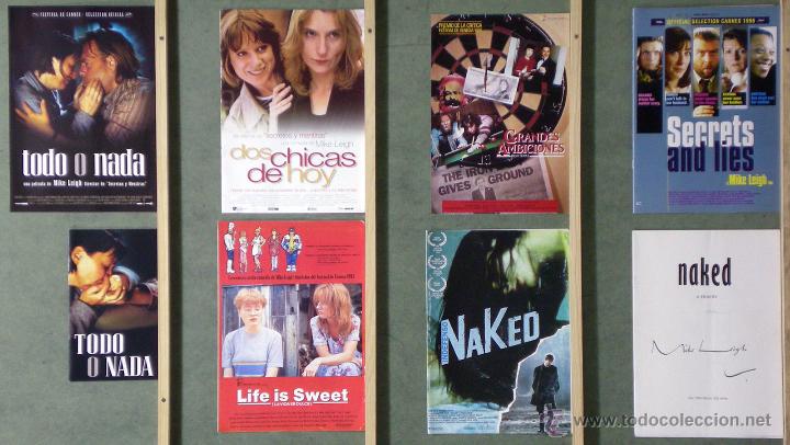 Cinema: TQ42 MIKE LEIGH COLECCION 2 GUIAS ORIGINALES + 4 DOSSIERS + 2 PRESSBOOK