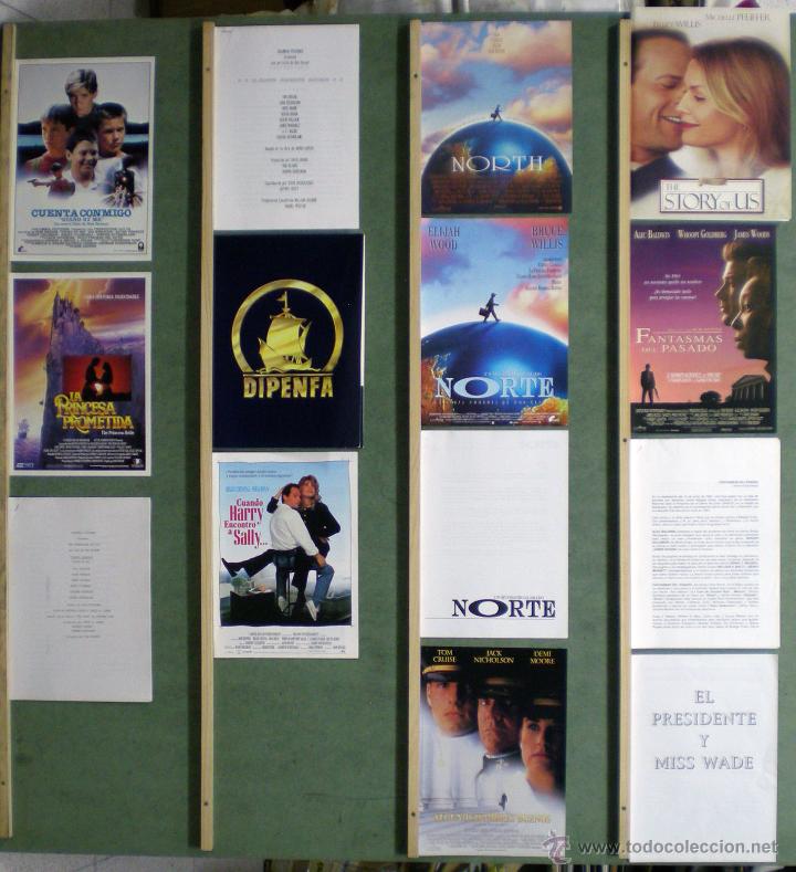 Cine: TQ52 ROB REINER COLECCION 7 GUIAS ORIGINALES + 7 DOSSIERS