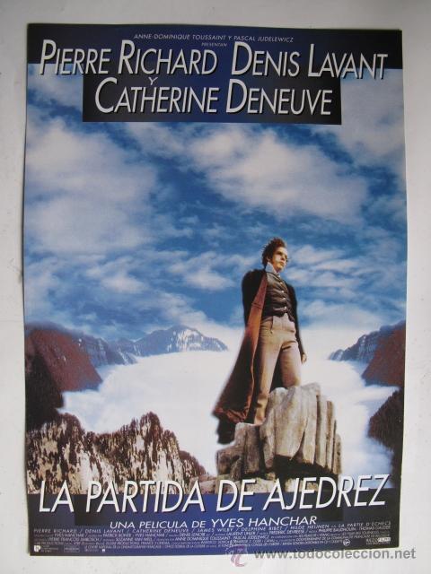 Cinema: LA PARTIDA DE AJEDREZ 10GUIAS X 25&euro; O 100GUIASX130&euro;