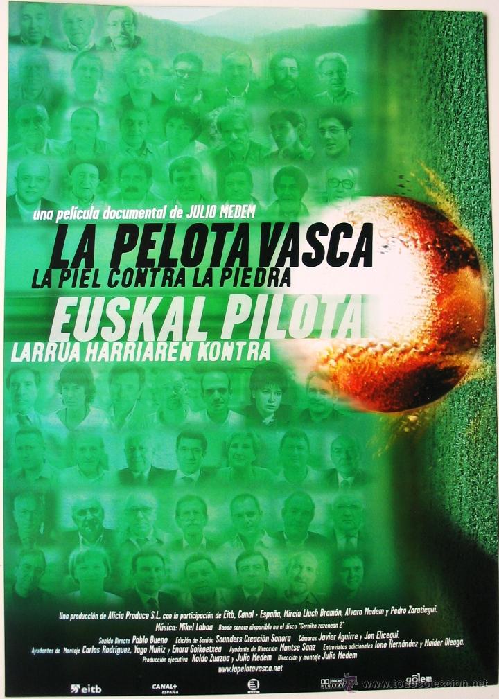 Cine: La pelota vasca - Guia original estreno - Julio Medem - cine espa&ntilde;ol