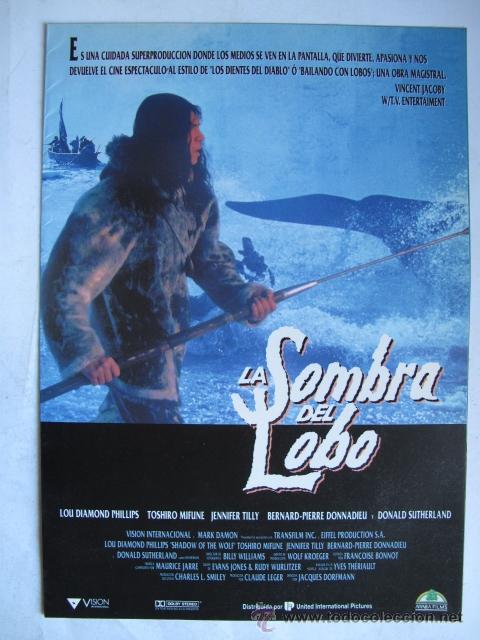 Cine: LA SOMBRA DEL LOBO 10GUIASX25&euro; O 100GUIASX130&euro;