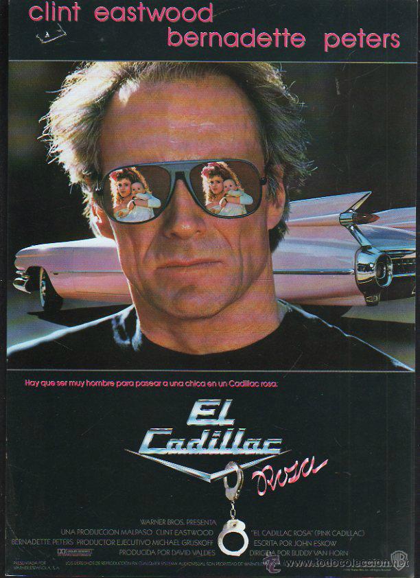 Cin&eacute;ma: GUIA PUBLICITARIA DE CINE DE LA PELICULA EL CADILLAC ROSA. CLINT EASTWODD