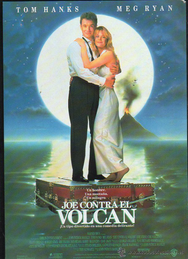 Cinema: GUIA PUBLICITARIA DE CINE DE LA PELICULA JOE CONTRA EL VOLCAN. TOM HANKS, MEG RYAN