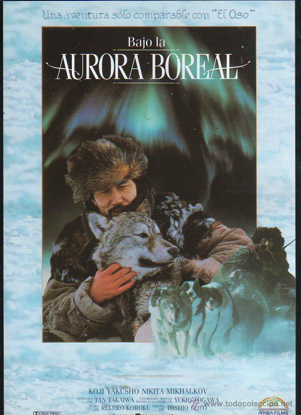 Cinema: GUIA PUBLICITARIA DE CINE DE LA PELICULA BAJO LA AURORA BOREAL. KOJI YAKUSHO