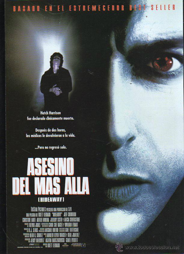 Cinema: GUIA PUBLICITARIA DE CINE DE LA PELICULA ASESINO DEL MAS ALLA. HATCH HARRISON