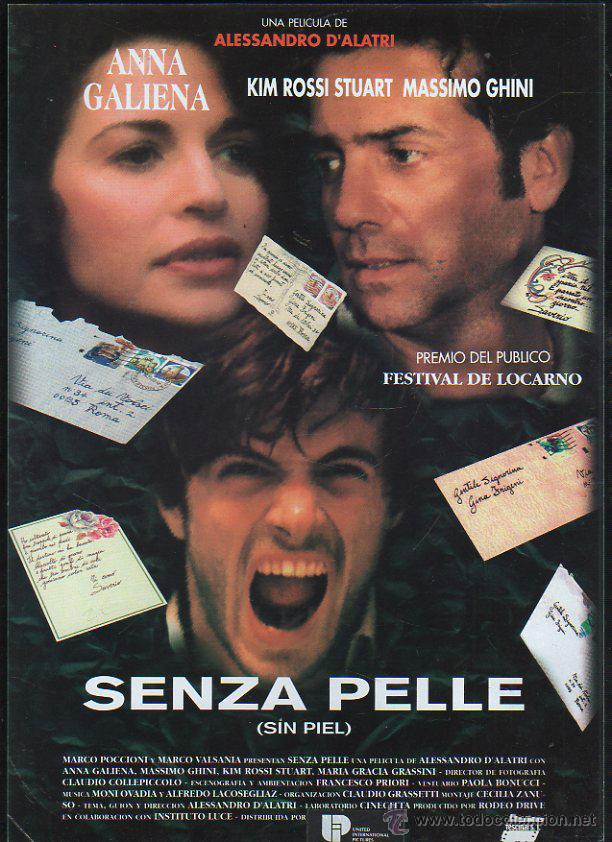 Cinema: GUIA PUBLICITARIA DE CINE DE LA PELICULA SENZA PELLE (SIN PIEL). ANNA GALIENA.