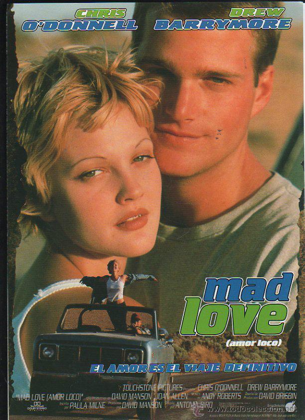 Kino: GUIA PUBLICITARIA DE CINE DE LA PELICULA MAD LOVE. CHRIS O'DONNELL, DREW BARRYMORE