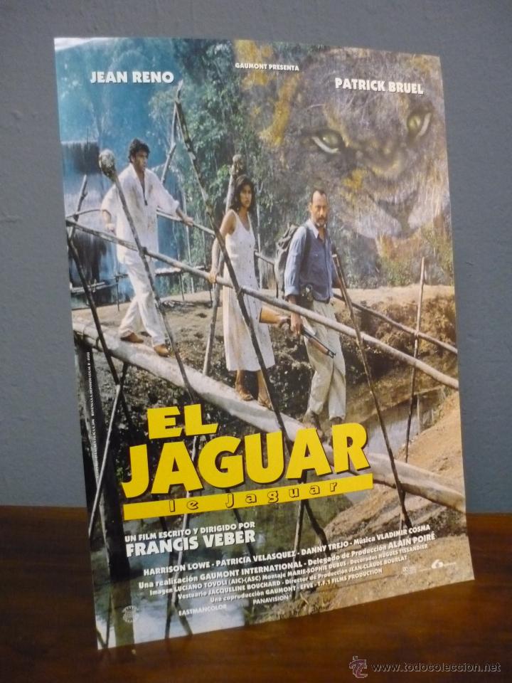 Cine: gu&iacute;a publicitaria original press book de la pel&iacute;cula El Jaguar, con Jean Reno