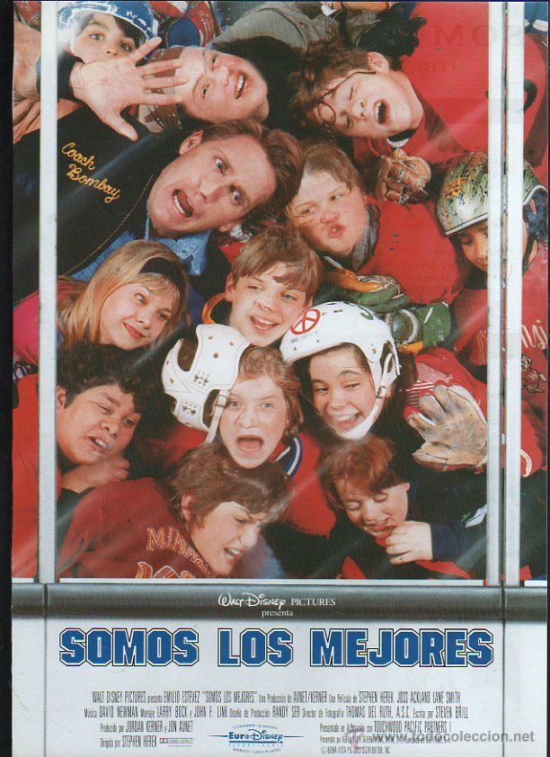 Cinema: GUIA PUBLICITARIA DE CINE DE LA PELICULA SOMOS LOS MEJORES. WALT DISNEY