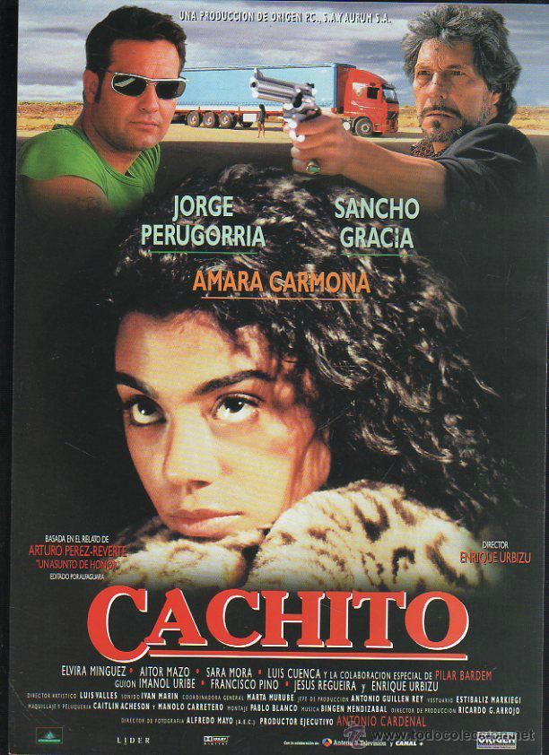 Cinema: GUIA PUBLICITARIA DE CINE DE LA PELICULA CACHITO. AMARA CARMONA, SANCHO GRACIA