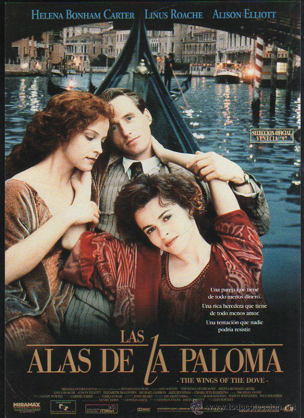 Cine: GUIA PUBLICITARIA DE CINE DE LA PELICULA LAS ALAS DE LA PALOMA. HELENA BONHAM CARTER