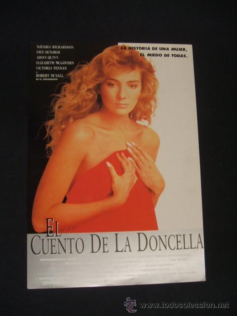 Cinema: GUIA PUBLICITARIA DE LA PELICULA EL CUENTO DE LA DONCELLA -