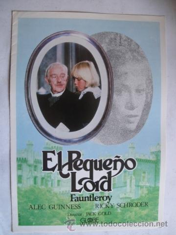 Cinema: EL PEQUE&Ntilde;O LORD  10GUIAS X 25&euro; 100GUIASX130&euro; ENVIOS INCLUIDOS