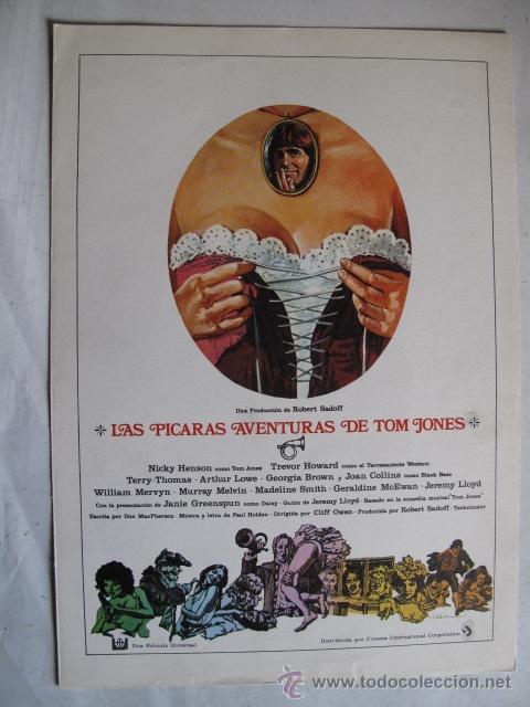 Cine: LAS PICARAS AVENTURAS DE TOM JONES 10GUIAS X 25&euro; 100GUIASX130&euro; ENVIOS INCLUIDOS