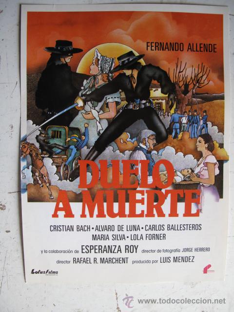 Cinema: DUELO A MUERTE  10GUIAS X 25&euro; O 100GUIASX130&euro;