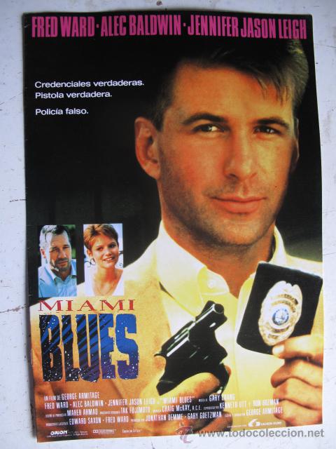 Cine: MIAMI BLUES  10GUIAS X 25&euro; O 100GUIASX130&euro;