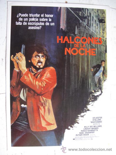 Cinema: HALCONES DE LA NOCHE  10GUIAS X 25&euro; 100GUIASX130&euro; ENVIOS INCLUIDOS