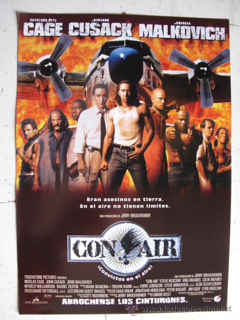 Kino: CON AIR  10GUIAS X 25&euro; O 100GUIASX130&euro;