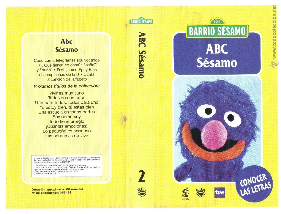 Cine: car&aacute;tula DE VHS - barrio s&eacute;samo - abc - s&eacute;samo