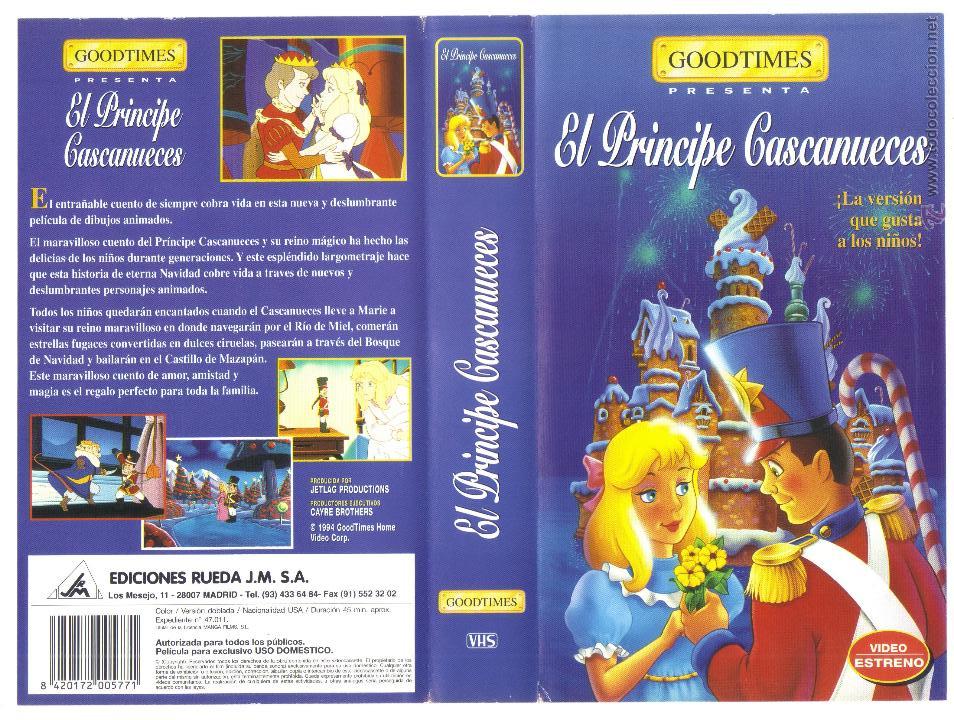 Cine: car&aacute;tula DE VHS - el principe cascanueces