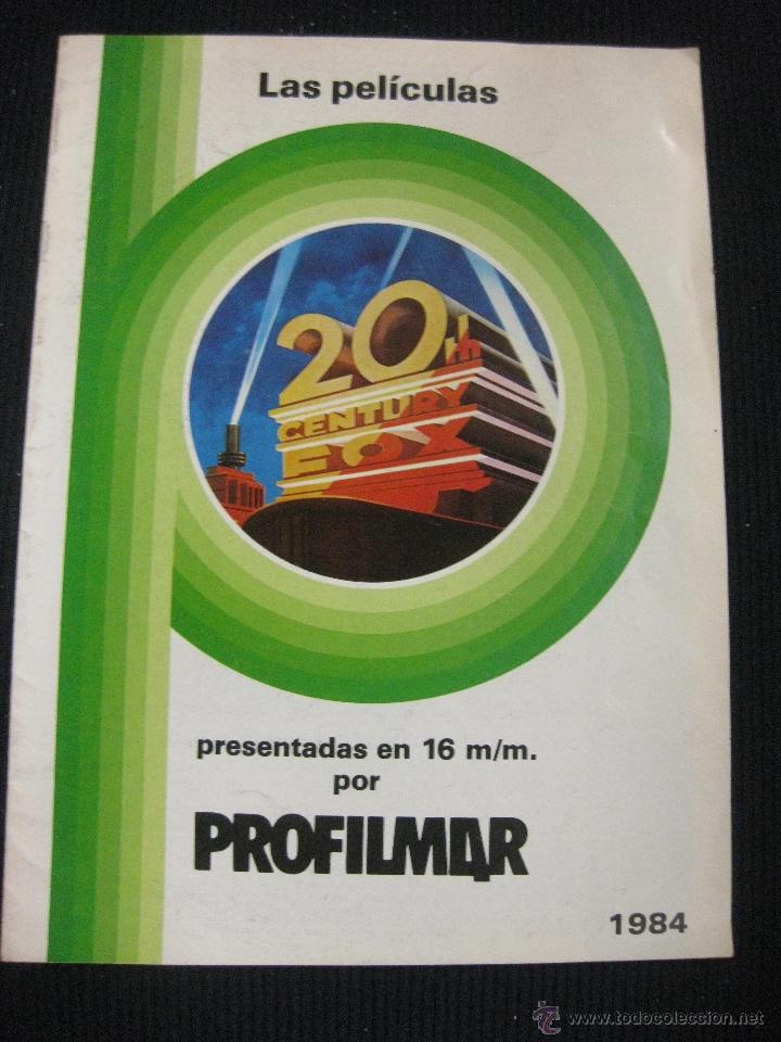 Cin&eacute;ma: 20TH. CENTURY FOX. LAS PELICULAS PRESENTADAS EN 16 m/m POR PROFILMAR. 1984.