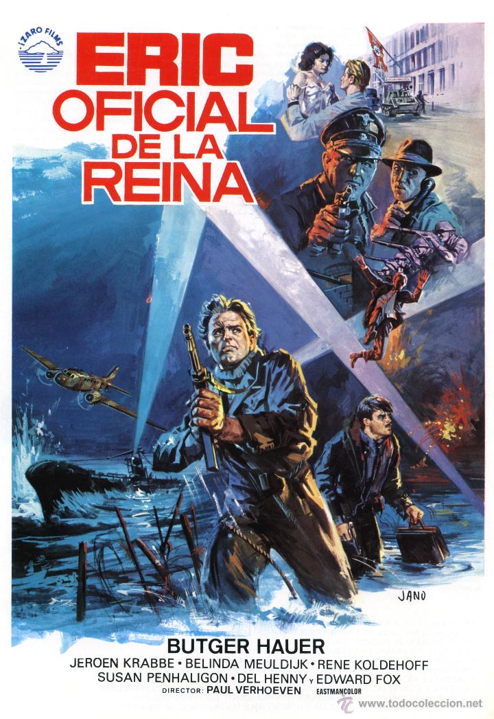 Kino: ERIC OFICIAL DE LA REINA (GUIA ORIGINAL DE SU ESTRENO EN ESPA&Ntilde;A) SEGUNDA GUERRA MUNDIAL