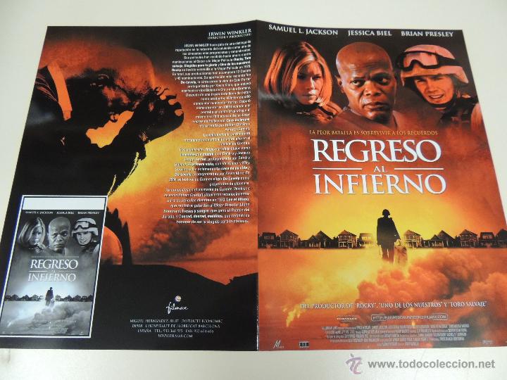 Cinema: regreso al infierno - guia original - samuel l jackson jessica biel - guerra iraq