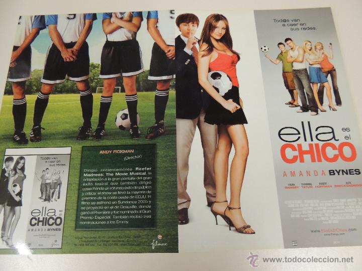 Cine: ella es el chico - guia original - amanda bynes channing tatum futbol - noche de reyes shakespeare