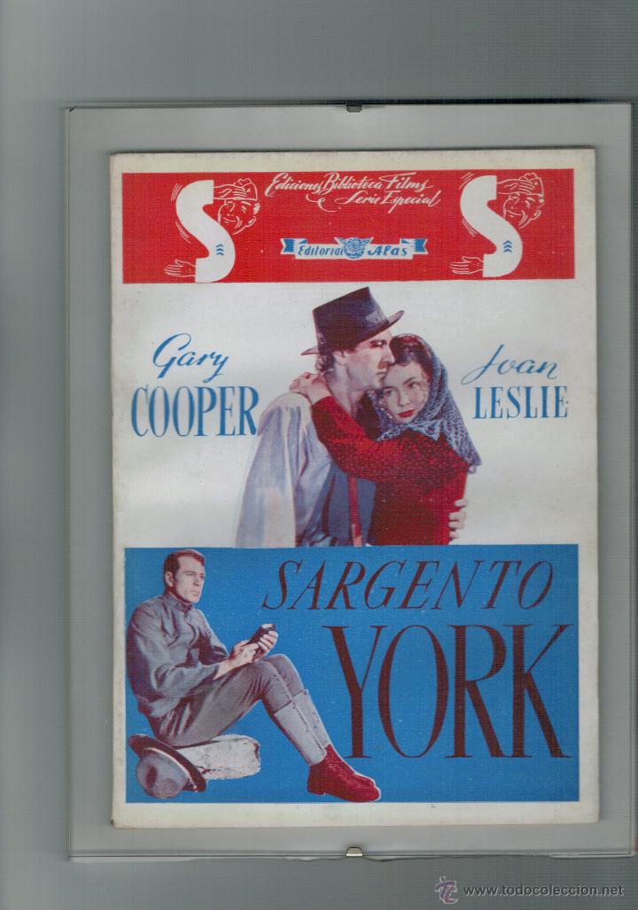 Cine: CINE / NOVELA GUI&Oacute;N - SARGENTO YORK - GARY COOPER