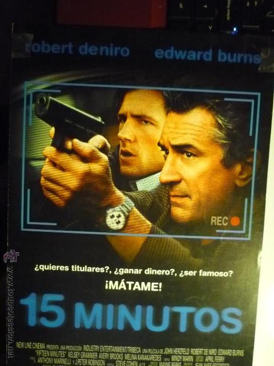 Cine: guia doble 15 minutos .-robert de niro