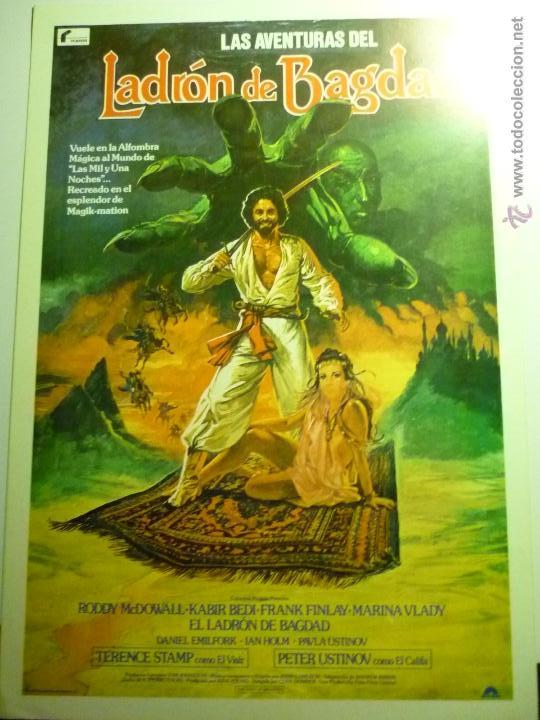 Cine: GUIA LAS AVENTURAS DEL LADRON DE BAGDAD .- KABIR BEDI