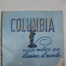 Cine: COLUMBIA - CATÁLOGO DE LA TEMPORADA 1936-1937.