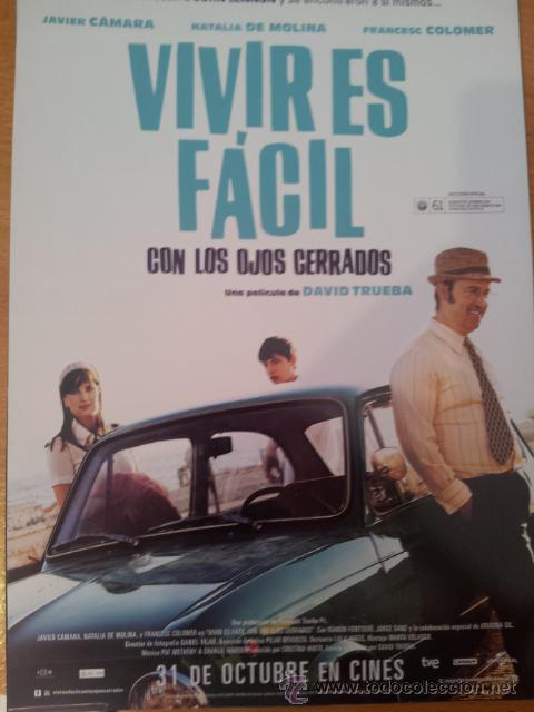 Cin&eacute;ma: Vivir es Facil con los Ojos Cerrados. Guia Publicitaria.