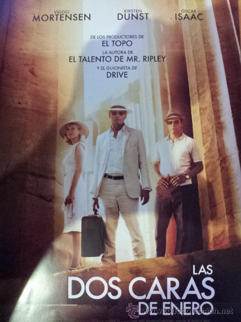 Cine: Las Dos Caras de Enero. Guia Publicitaria.
