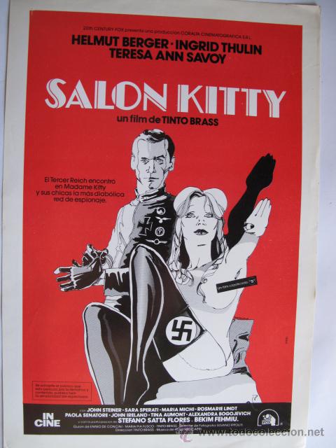 Cinema: SALON KITTY  10GUIAS X 25&euro; 100GUIASX130&euro; ENVIOS INCLUIDOS