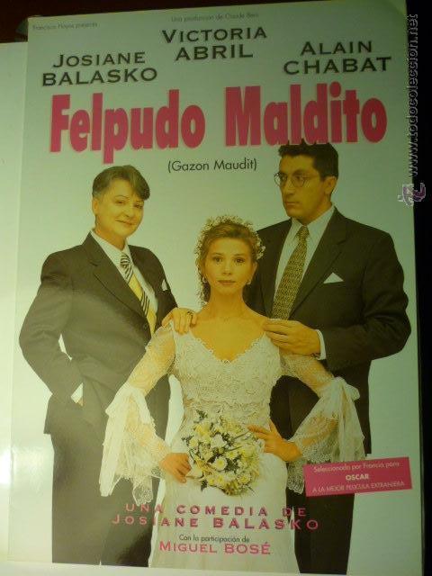 Cine: GUIA DOBLE FELPUDO MALDITO .-VICTORIA ABRIL