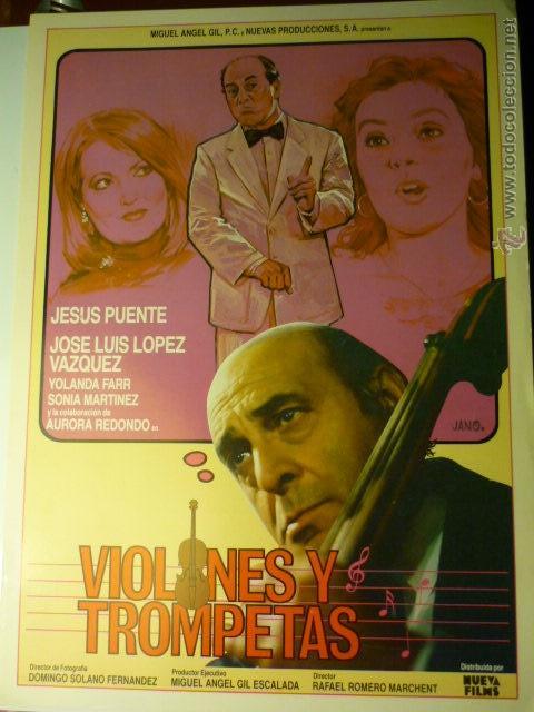 Cine: GUIA VIOLINES Y TROMPETAS.--JESUS PUENTE -J.L.LOPEZ VAZQUEZ