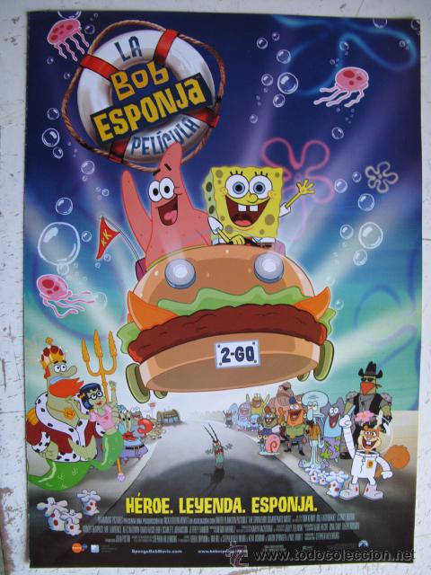 Cine: BOB ESPONJA LA PELICULA  10 GUIAS A ELEGIR 25&euro; EUROS . 100 GUIAS 130&euro;