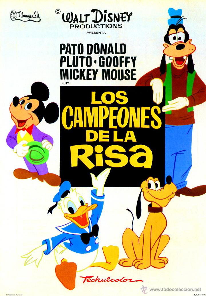 Cinema: LOS CAMPEONES DE LA RISA (GUIA ORIGINAL WALT DISNEY)